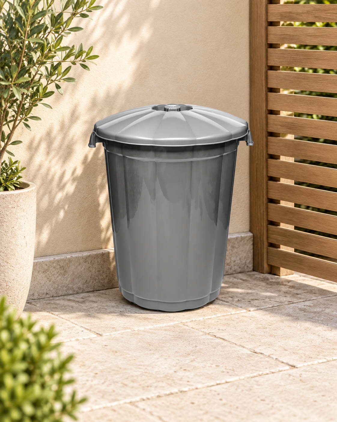 GARBAGE BIN 3 (B100-3) styled in everyday use