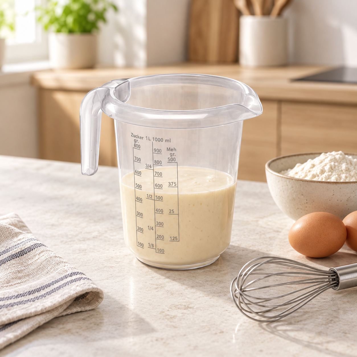 BURDEM MUG TRANSPARENT in real-life use