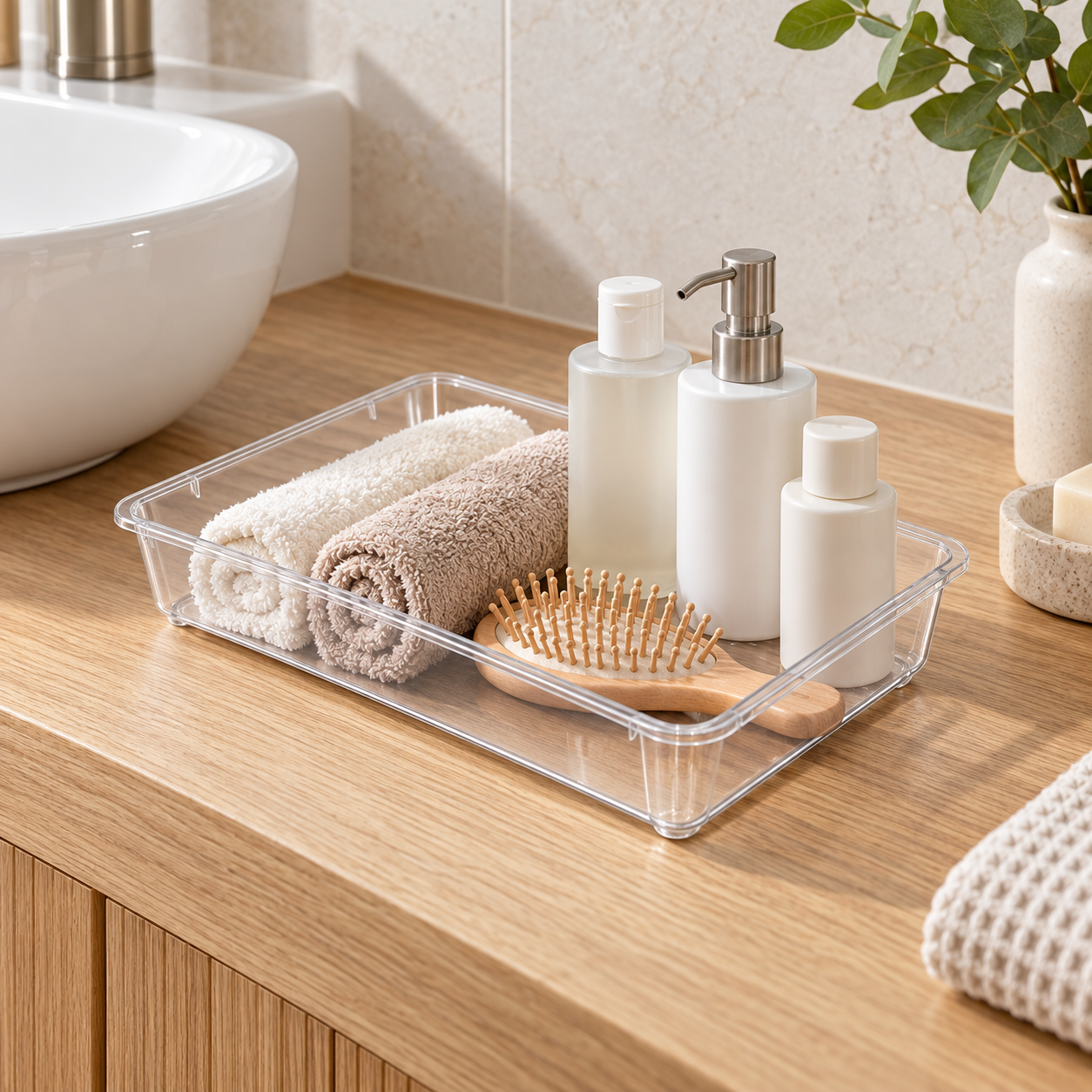 BURDEM B192-0 multipurpose tub organizing bathroom essentials