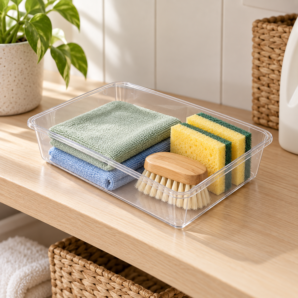 BURDEM B192-3 multipurpose tub organizing cleaning supplies