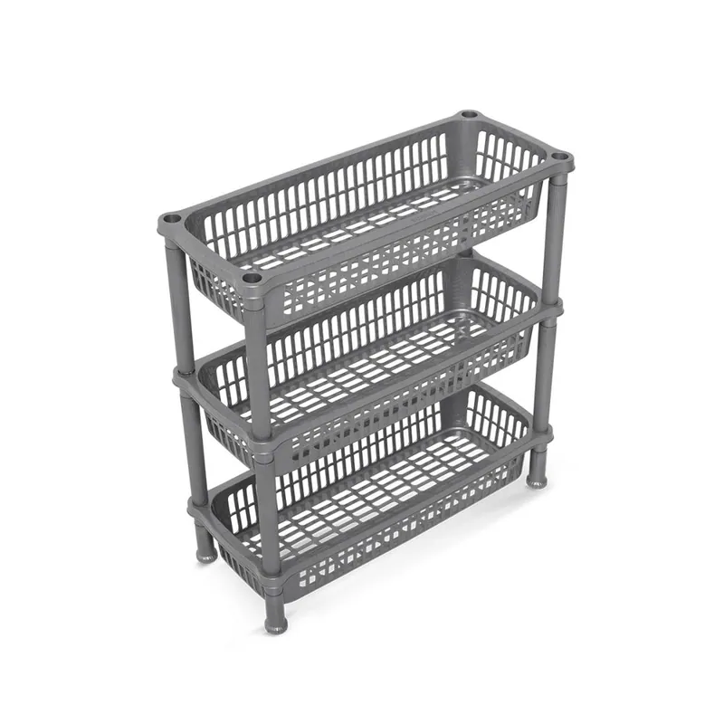 3 Tier Slim Trolley