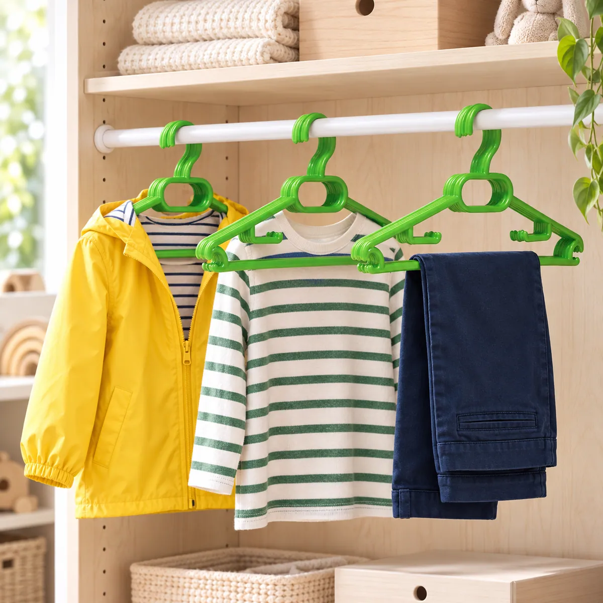HANGER (B158) styled in everyday use