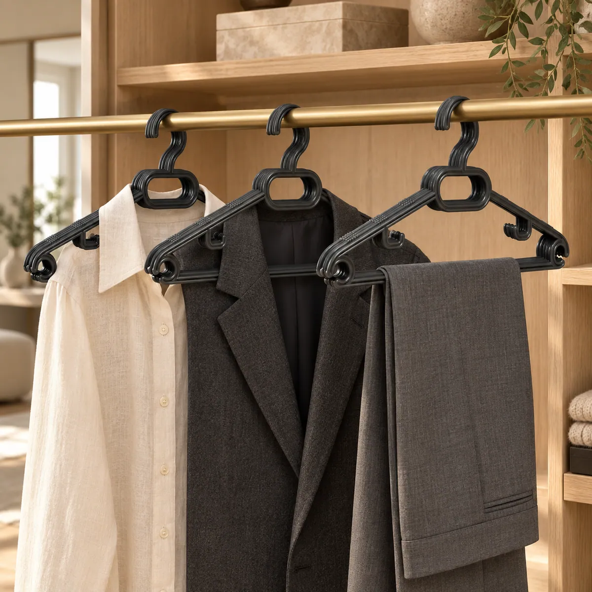 HANGER LUX (B159-1) styled in everyday use