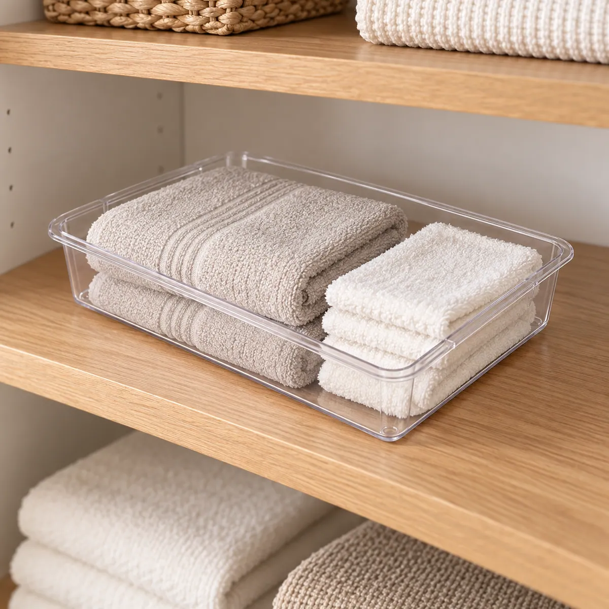 BURDEM B192-3 multipurpose tub organizing towels