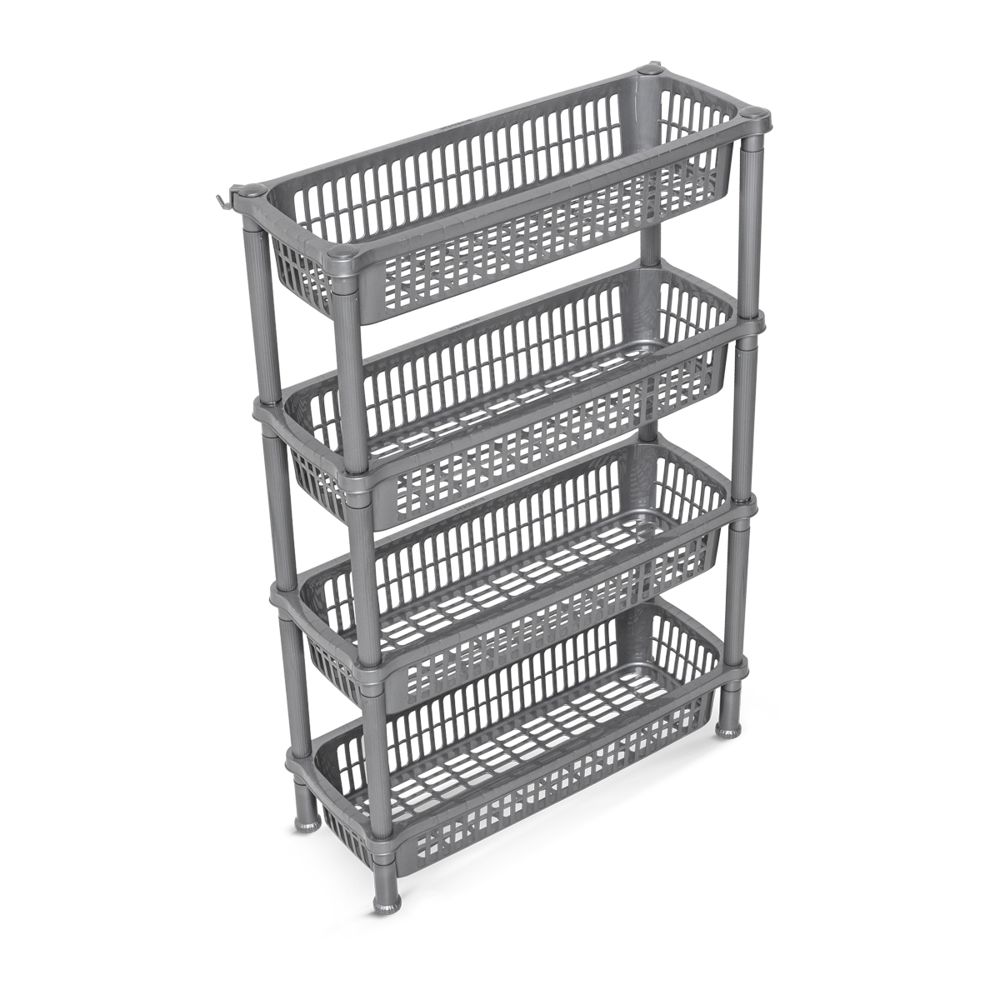 4 TIER SLIM TROLLEY