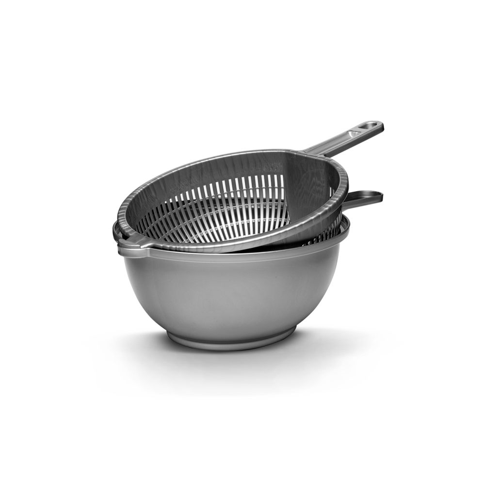 STRAINER WITH HANDLE DOUBLE